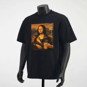 Pacito - Áo phông đen Unisex MONALISA ART