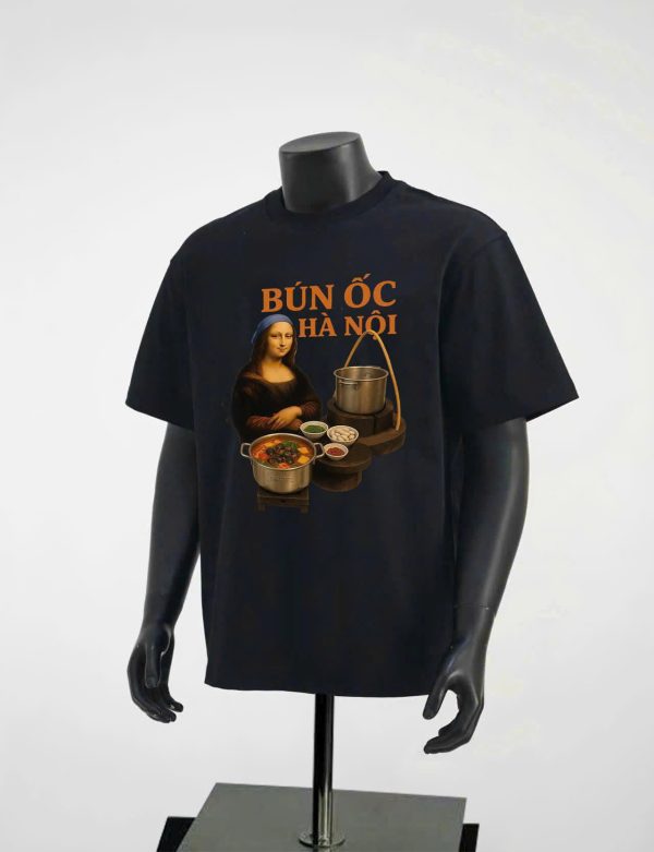Pacito - Áo phông đen Unisex BÚN ỐC HÀ NỘI