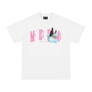MedreaM - Áo phông trắng PINK CREAM Unisex