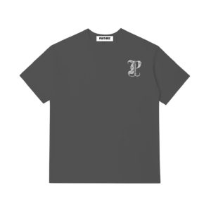 PANTHRIX – ÁO THUN OVERSIZE XÁM ĐEN LƯNG BÁO